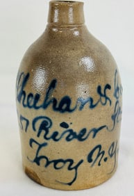 Sheehan & Co  Troy Script Merchant Jug