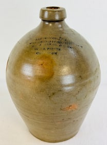 Peter Hogeboom Castleton NY Merchant Ovoid Jug