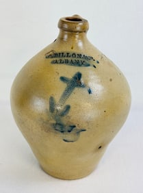 Rare C. Dillon & Co / Albany Ovoid Jug