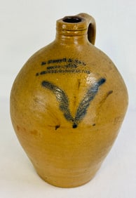 V Scarce L Rowell & Son Greenwich E. Orcutt Jug