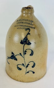 J Kiernan & Co Liquor Dealer Merchant Jug