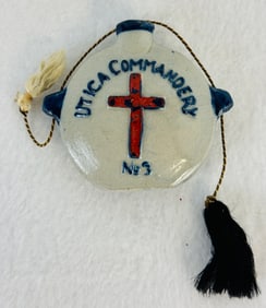 1900 G.A.R. Utica Commandery No 3 Mini Canteen