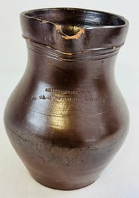 Smith & Brickner No 221 Slip Glazed Pitcher