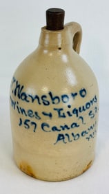 J. Wansboro Wines & Liquors NY Merchants Jug