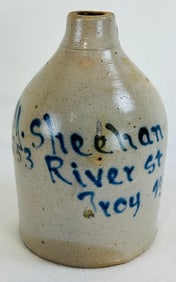 M Sheehan Troy Stoneware Script Merchant Jug