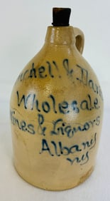 Winchell & Davis Wines & Liquors Merchants Jug