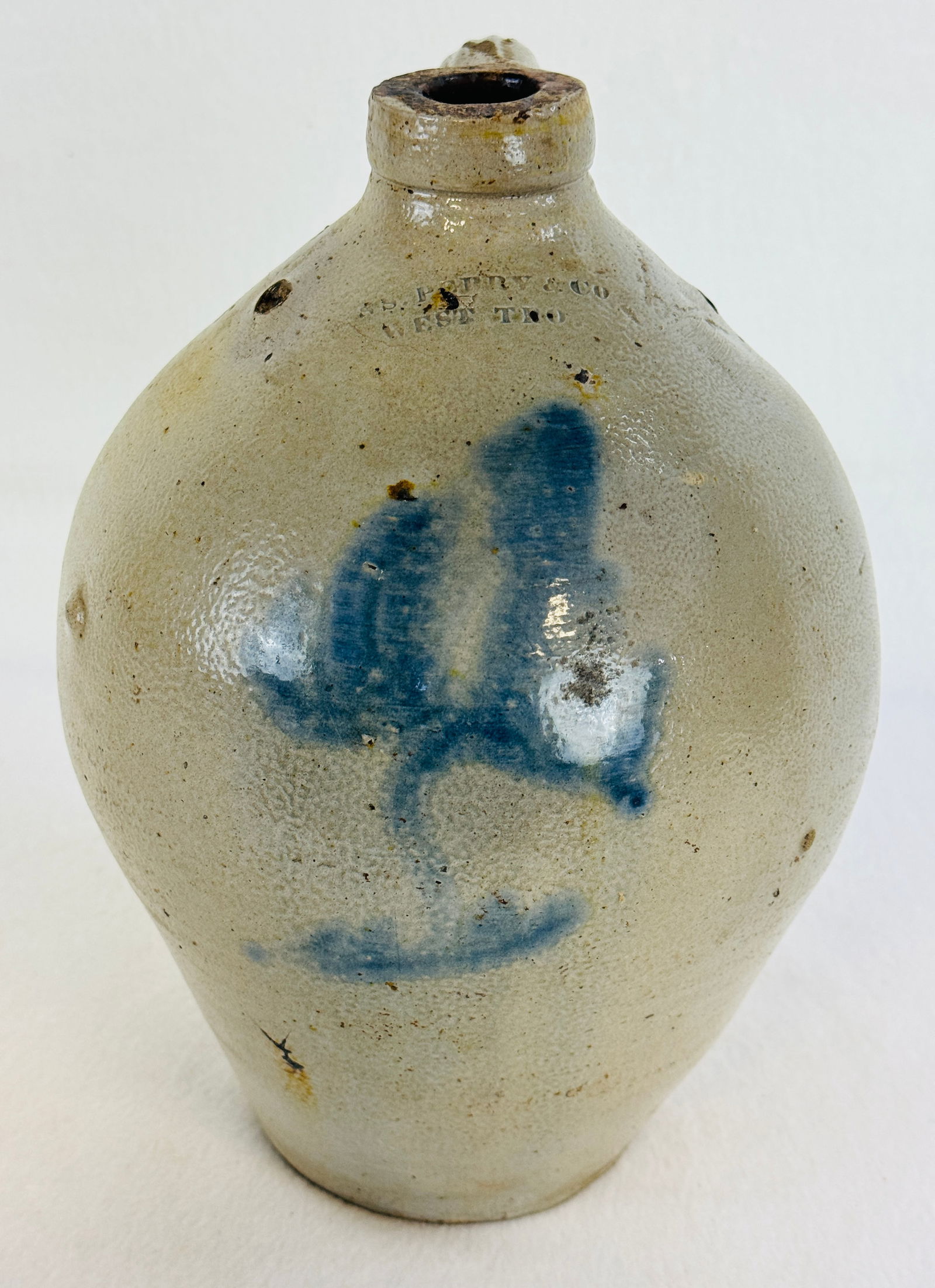 Sanford S Perry & Co / West Troy Ovoid Jug (1 of 7)