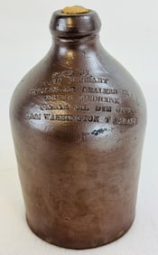 Ford & Grant Albany NY 6 Line Merchant Mark Jug
