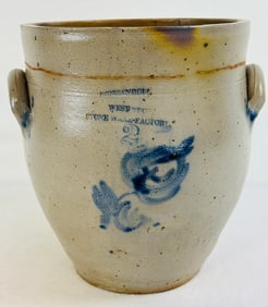 Daniel T Wandell West Troy Ovoid Crock