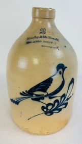 Murphy & McDonald Merchants Advtg Stoneware Jug