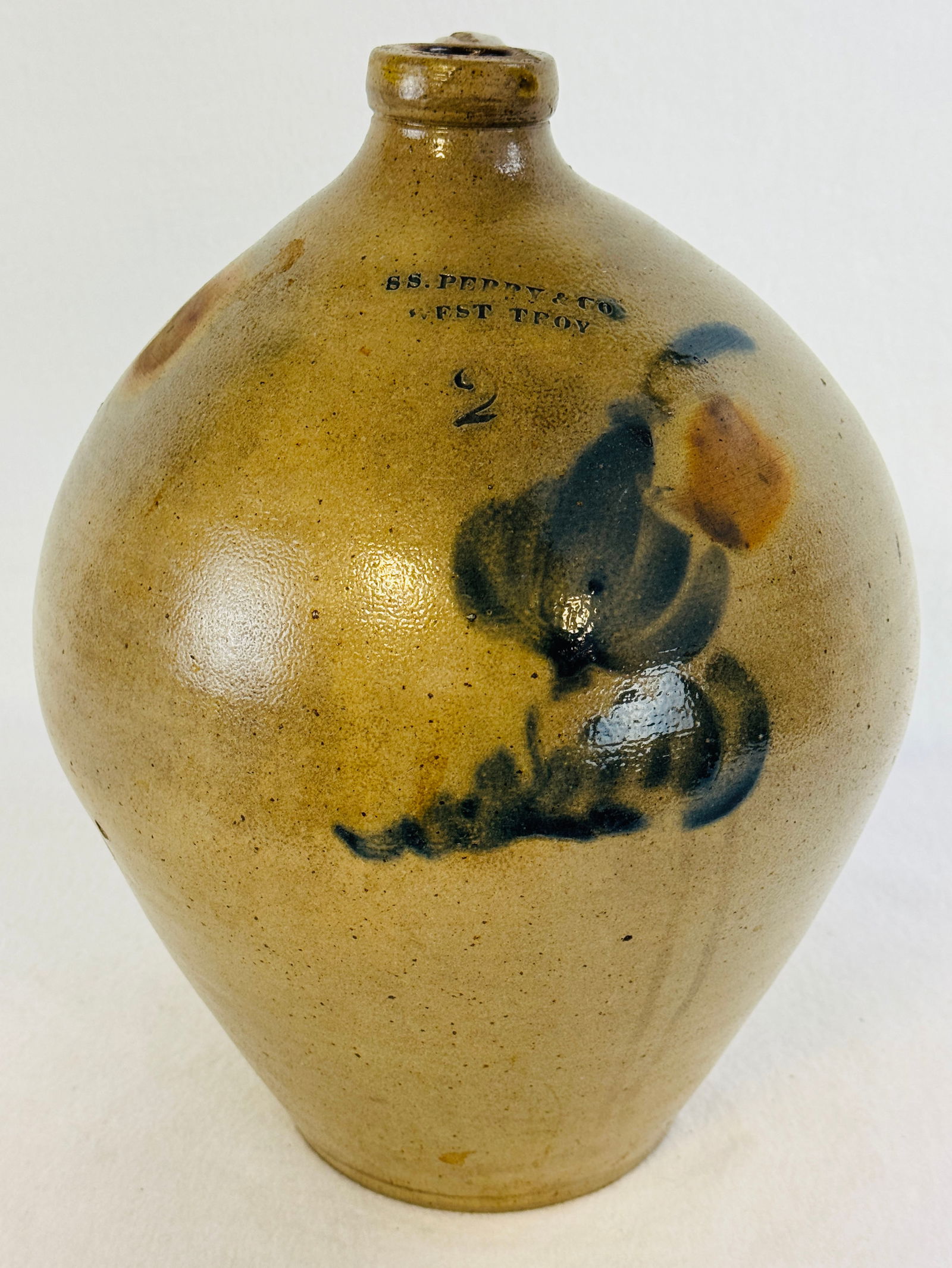Sanford S Perry & Co West Troy Ovoid Jug (1 of 6)