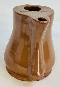 William Roberts Beer Pitcher  Mineral Slip Glaze