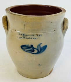 Moses Tyler Albany Manufacturer Ovoid Crock