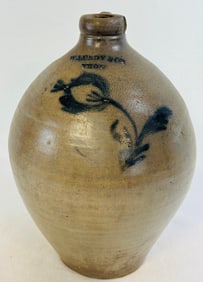 Scarce William Lundy & Co Troy Ovoid Jug