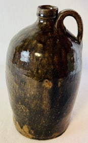 19th C Southern Alkaline Glaze Jug