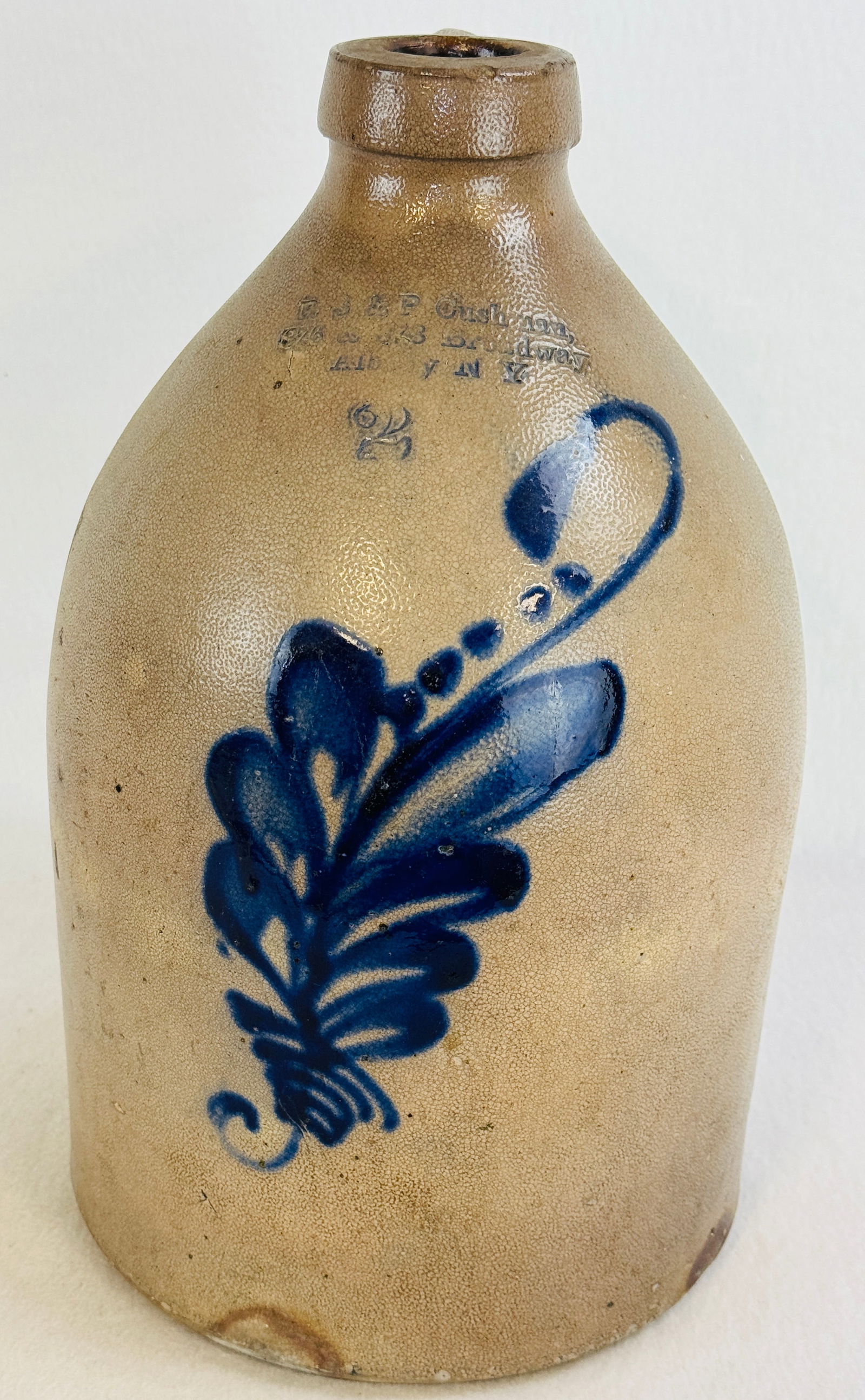 R S & P Cushman Merchants Advertising Jug (1 of 7)