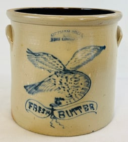 Rare Ottman Bros Ft Edward Crock W Flying Eagle