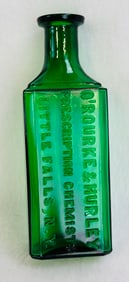 O'Rourke& Hurley Little Falls NY Pharmacy Bottle