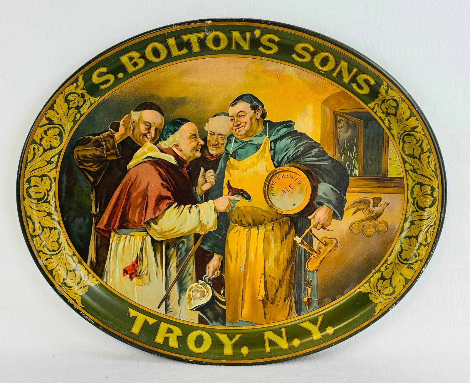Pre Prohibition S Bolton's Sons NY Beer Tray (1 of 4)