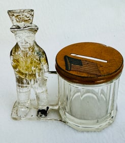 Uncle Sam Figural Candy Container