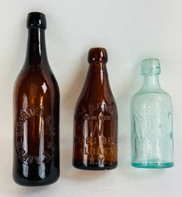 Lot 3 Albany New York Bottles