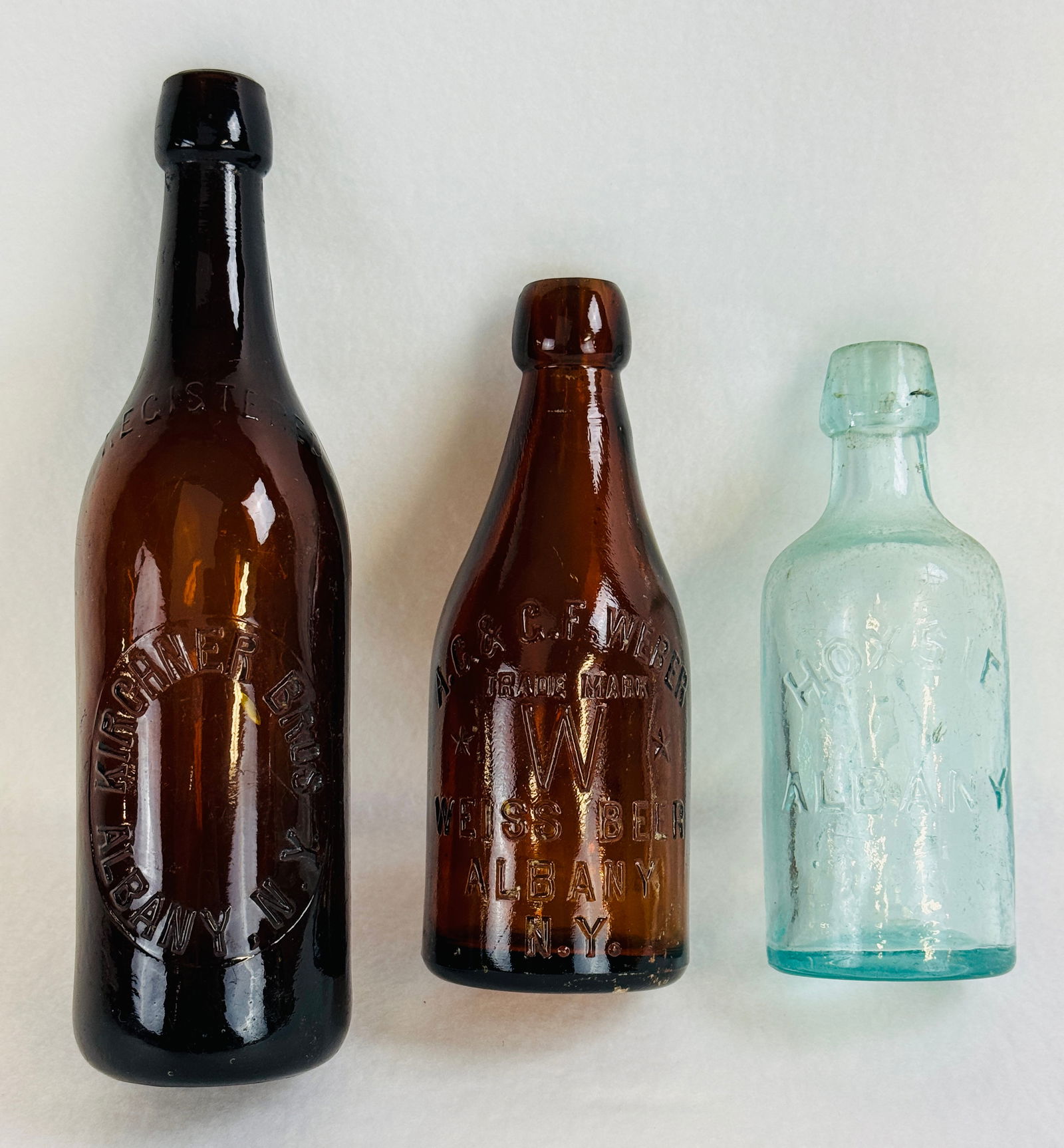 Lot 3 Albany New York Bottles (1 of 11)