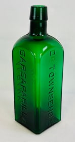 Dr Townsend's Sarsaparilla Albany NY Emerald Bottle