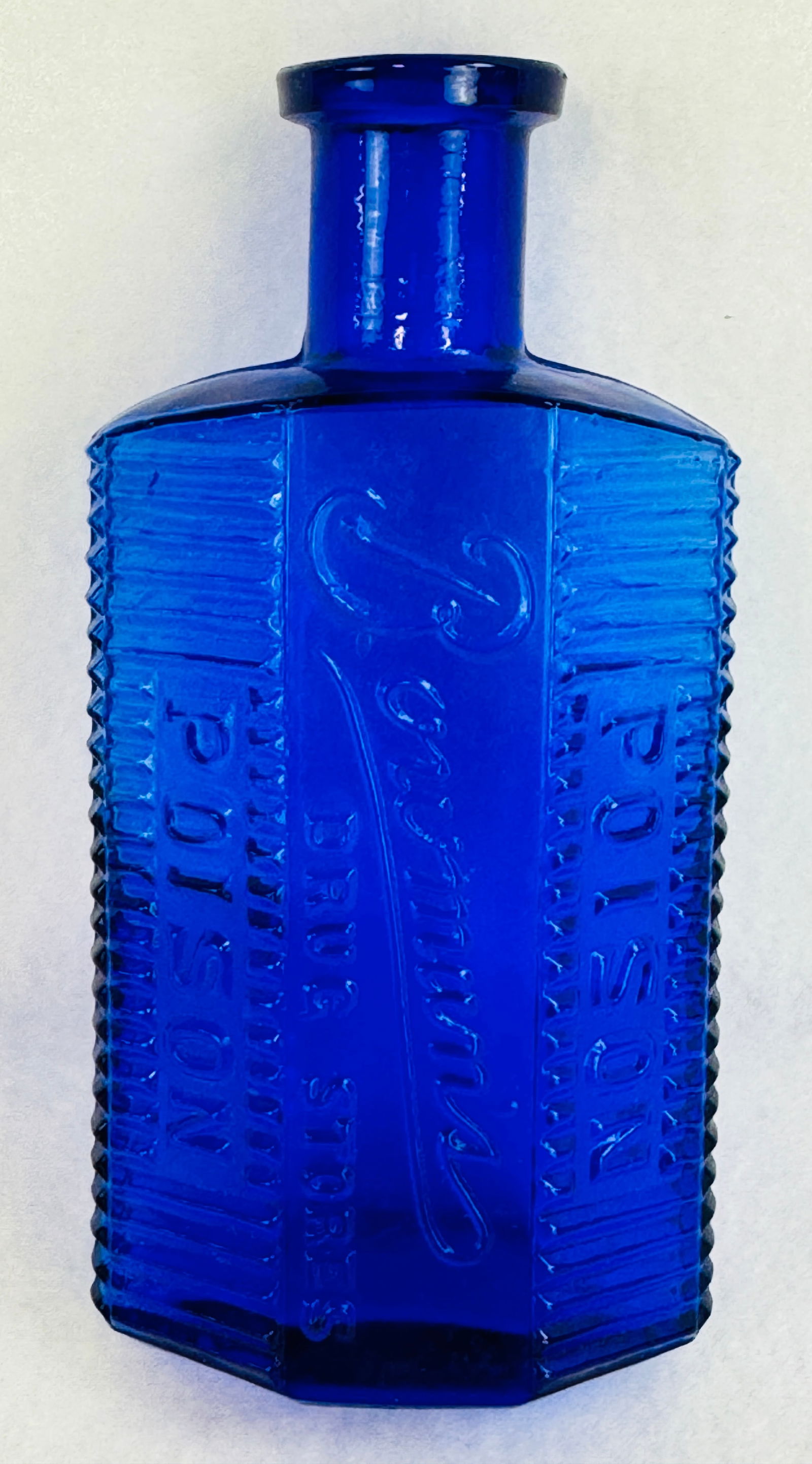 KI-1 Cobalt Poison Bowman Drug Stores 5 1/4" (1 of 8)