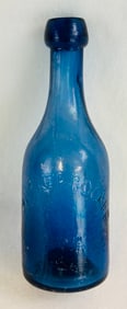 Cobalt C & M Troy Knickerbocker Soda Water