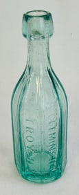C Cleminshaw Troy Aqua Paneled Soda