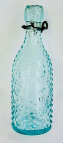 Scarce Hobnail C Cleminshaw Troy New York Soda