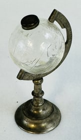 Globe On Stand Candy Container