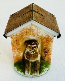 Dog In Dog House Candy Container