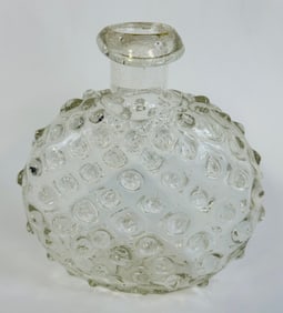 KU-26 Early Pontil Marked Hobnail Poison Flask