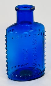 KR-45 John Wyeth Cobalt Poison Bottle