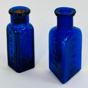 Lot KS-2 & KT-1 Cobalt Poisons