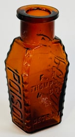 KU-4 F A Thompson Amber Coffin Poison 3'