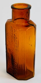 Rare Unlisted Angerer Pastillen Amber Poison Bottle
