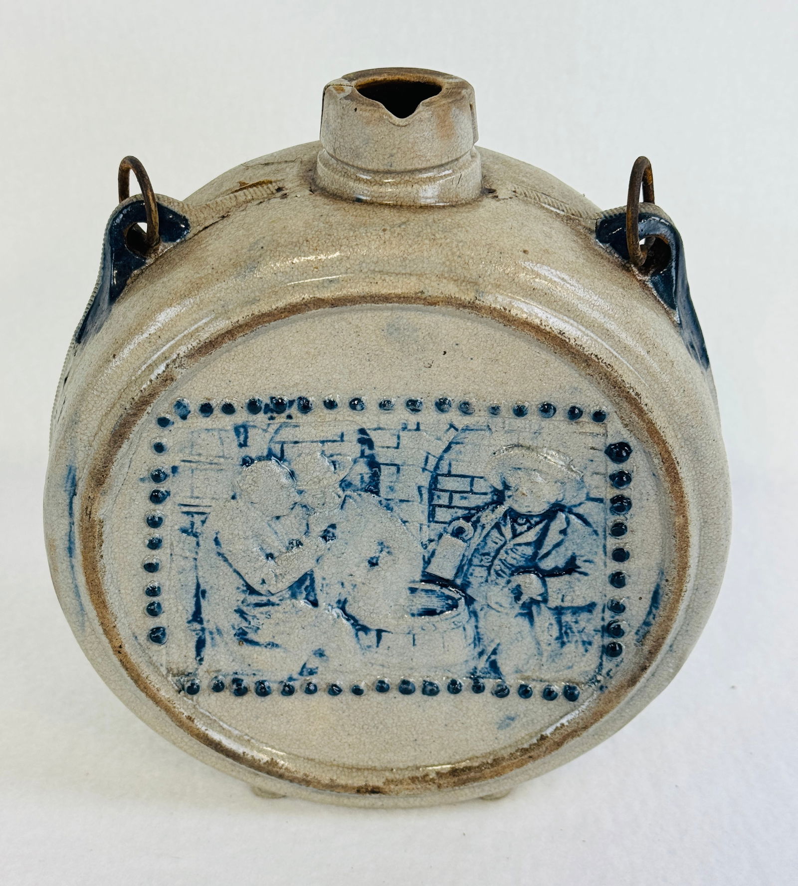 Brown's Private Stock Ennis Texas Stoneware Canteen (1 of 10)