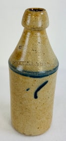9 1/2" Kinsella & Hennessy Stoneware Bottle