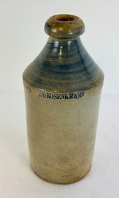 8 3/4" HO Rosenkrans Stoneware Bottle