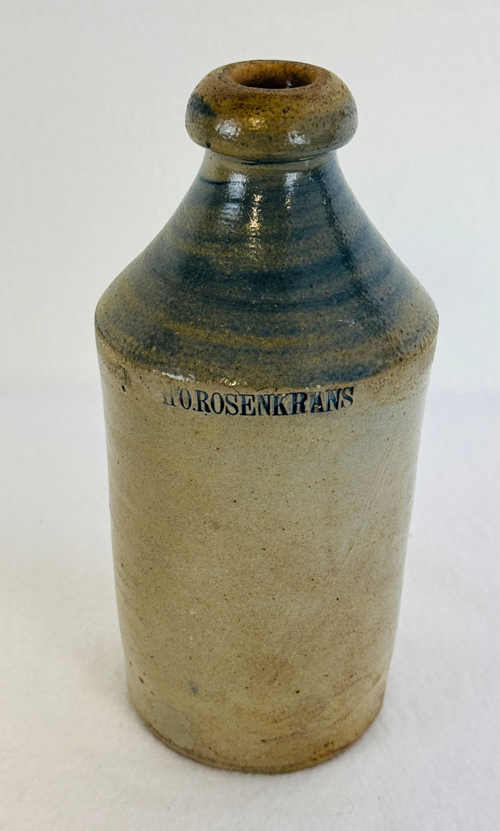 8 3/4" HO Rosenkrans Stoneware Bottle (1 of 8)