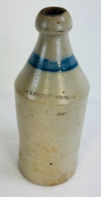 9 1/2" S S Knickerbocker Stoneware Bottle