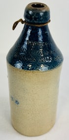 9 1/4 Brownell Wheaton & Co 1854 Stoneware Bottle