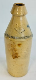 10 3/4" P Pfannebecker SR "Birch Beer" Stoneware Bottle