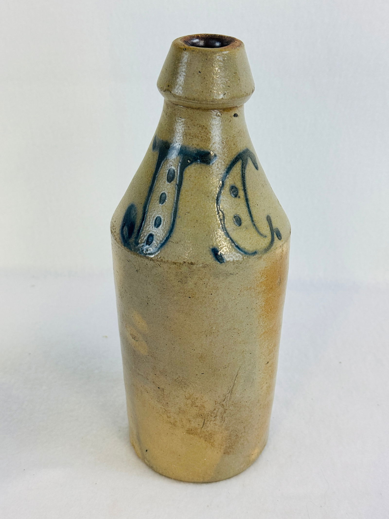 10 1/2" Jacob Caire Stoneware Bottle (1 of 6)