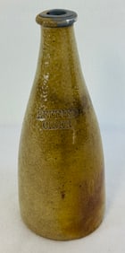 9 1/4" Refined Cider Tapered Form Stoneware Bottle