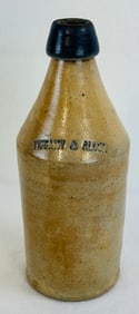 10 1/2" Tiffany & Allen Stoneware Bottle
