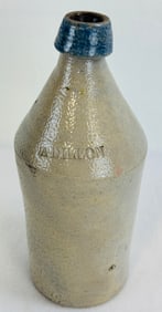 10 1/4" A Dillon Stoneware Bottle