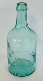 Scarce D J Whelan Troy NY Mineral Water Bottle